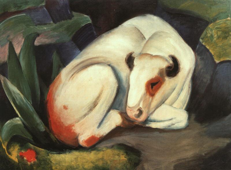 Franz Marc The Bull Spain oil painting art